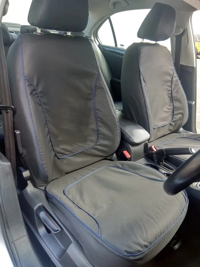 Custom-fitted vehicle seat covers